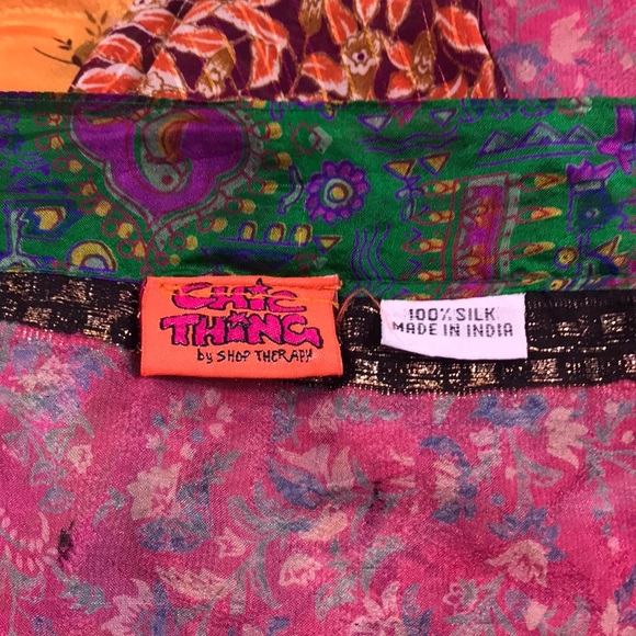 Shop Therapy silk wrap skirt, size S - Picture 5 of 9